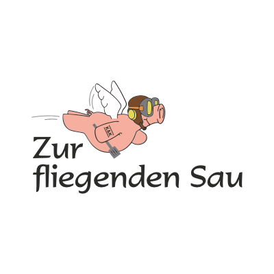 Agentur Siebenpunkt Logo Zur fliegenden Sau